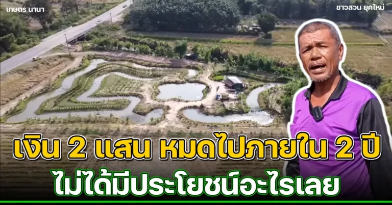 คลิป คนรอบตัวเค้าด่าว่าบ้า ที่นาดีๆ มาขุดเป็น โคกหนองนา เกษตรผสมผสาน ทำไม?